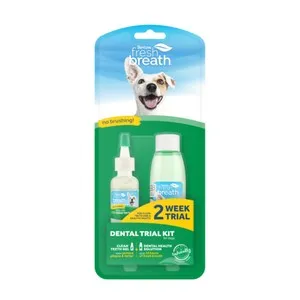 1ea Tropiclean FB Dental Trial Kit for Pets - Hygiene